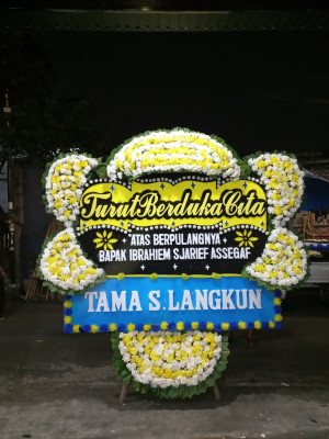 Papan Bunga Duka di Cibitung