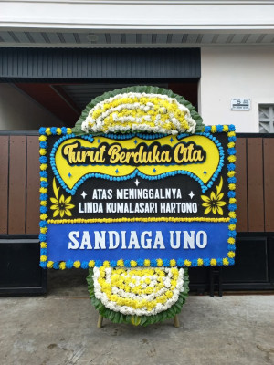 Papan Bunga Duka di Cibitung