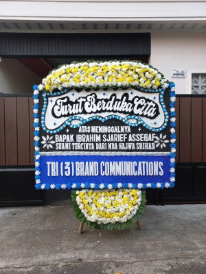 Papan Bunga Duka di Cibitung